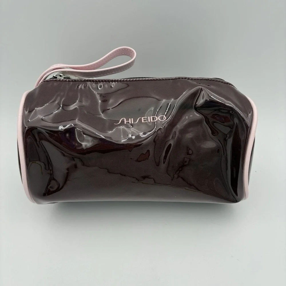 Shiseido Cosmetic Makeup Bag Zipper Pouch Bag For Storage & Travel‎ Unused